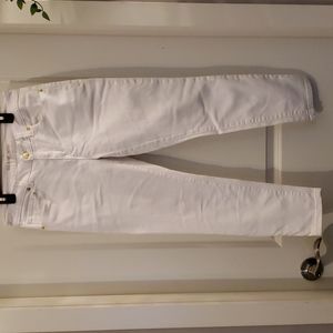 Michael Kors, white skinny jeans, size US 4